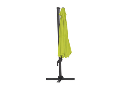 lime green deluxe offset patio umbrella 500 Series product image CorLiving#color_ppu-lime-green