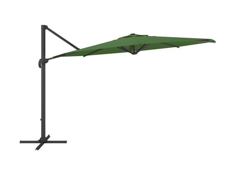 forest green deluxe offset patio umbrella 500 Series product image CorLiving