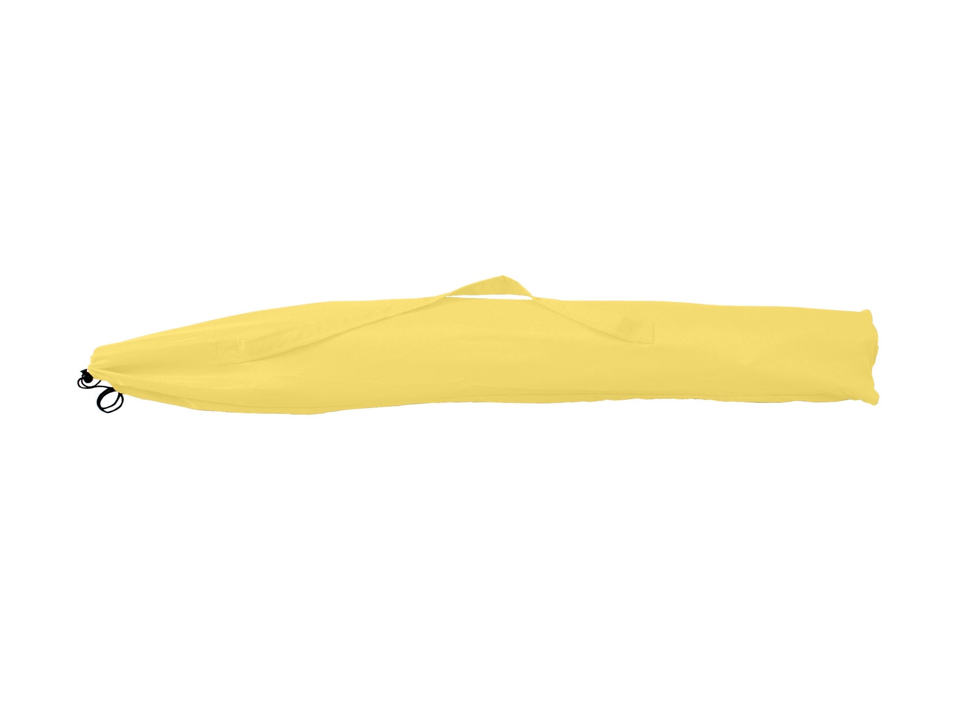 Yellow 7.5ft beach umbrella with UV protection, adjustable tilt, and sturdy aluminum pole.
