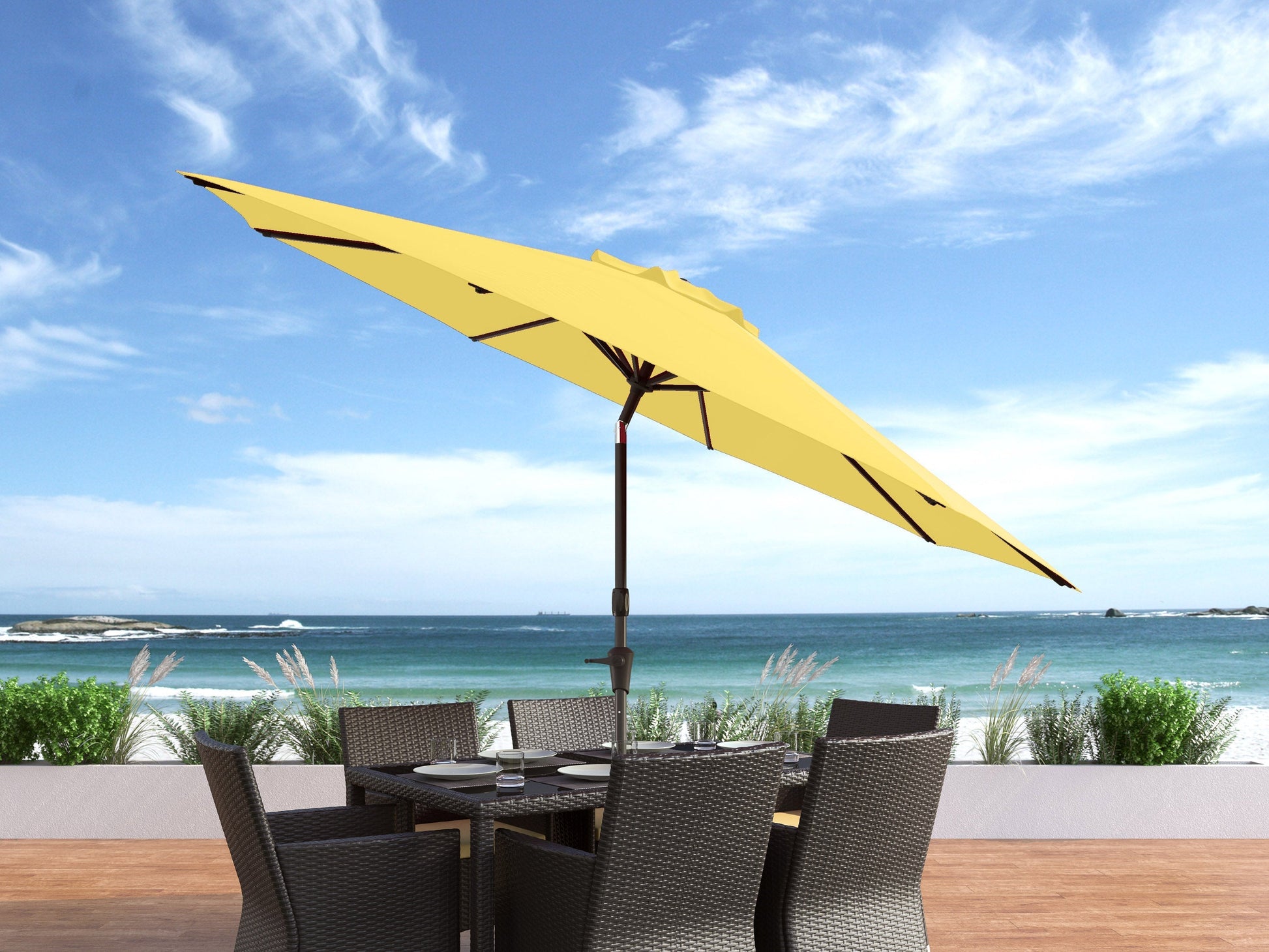 Wind Resistant Patio Umbrella Wind Resistant Patio Umbrella