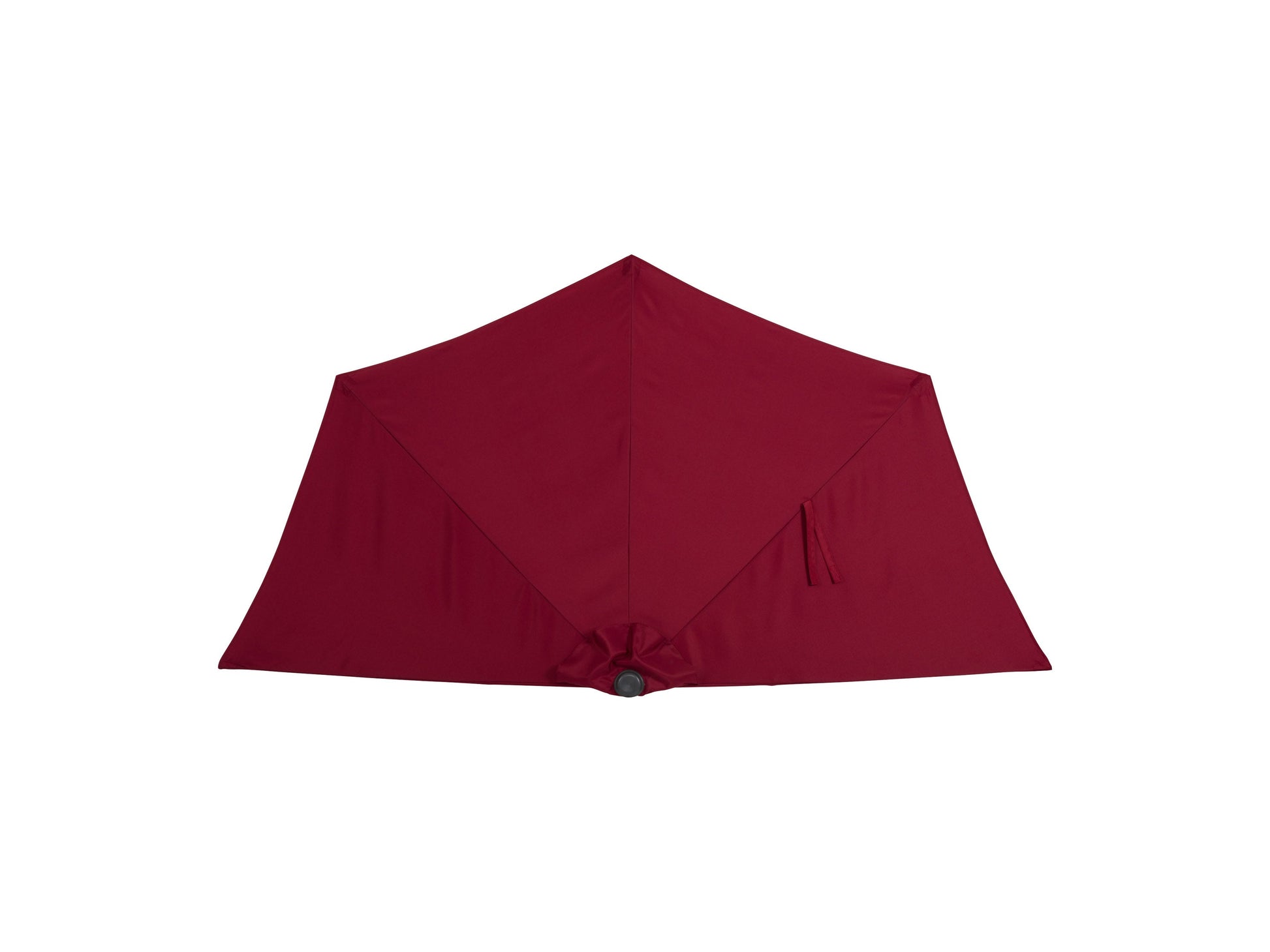 half red patio umbrella 8.5ft Red Half Umbrella