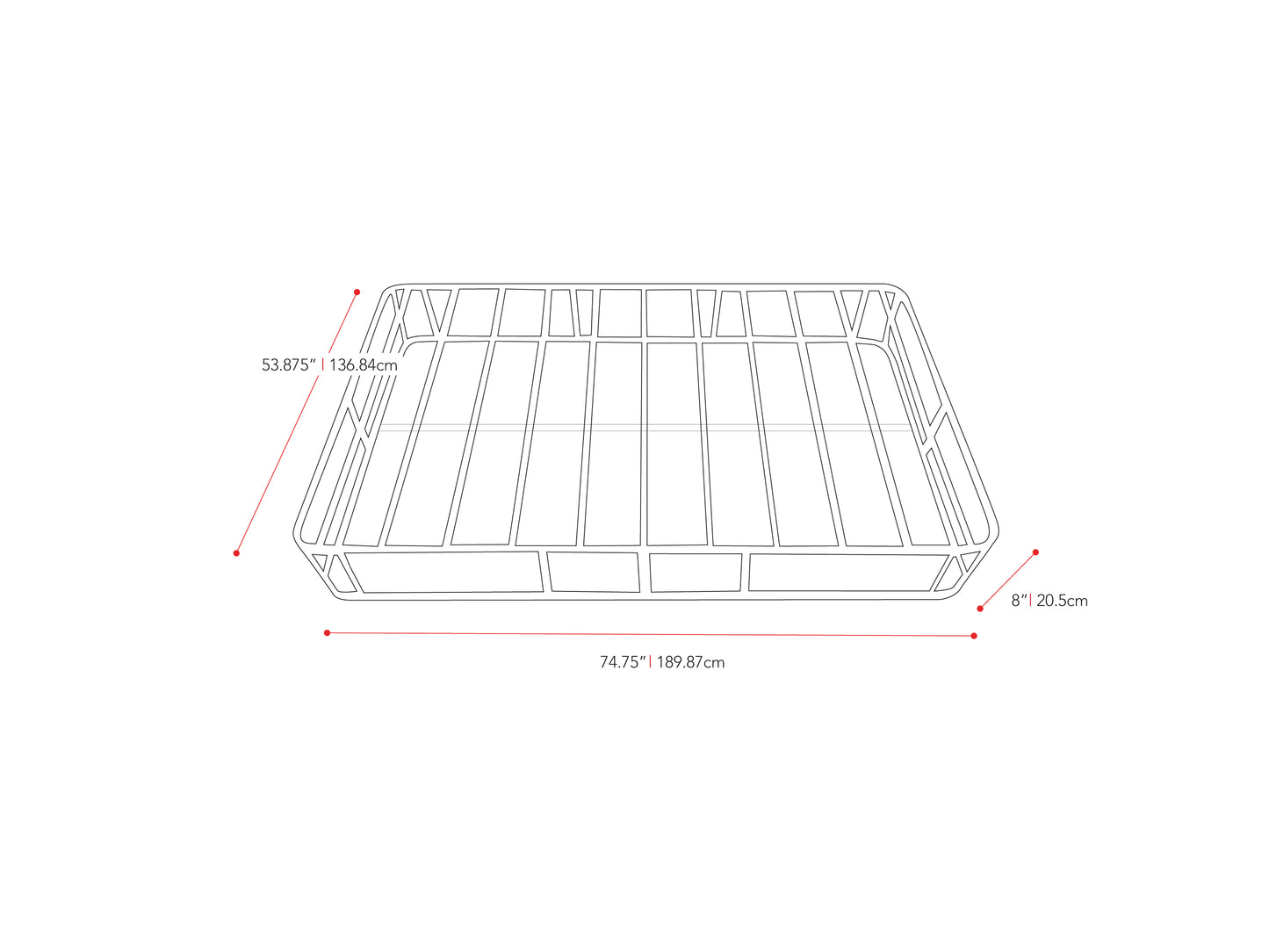 Gray full/double box spring with sturdy wooden frame and durable fabric cover, designed for mattress support and longevity. Ideal for enhancing bed stability and comfort.
