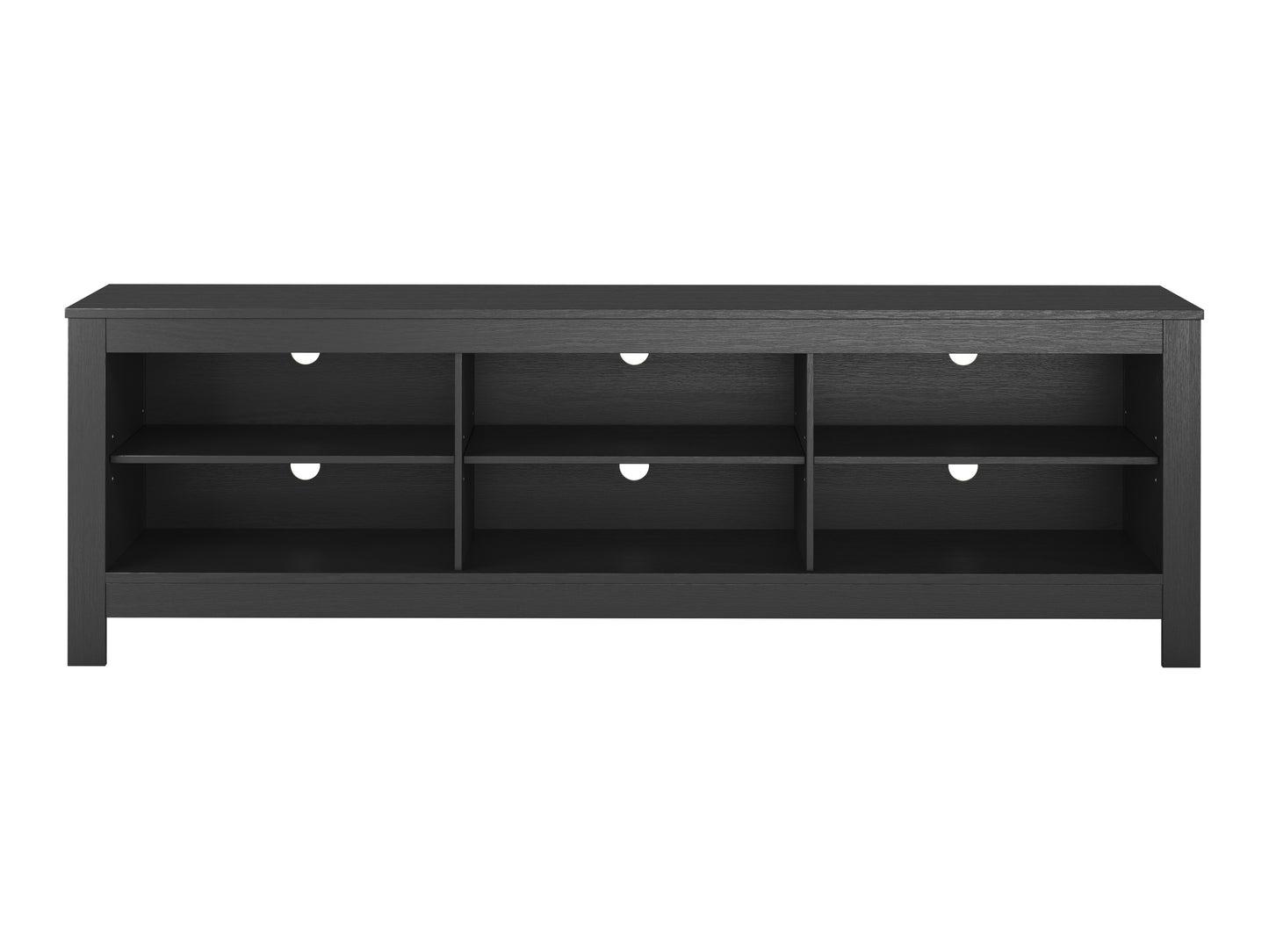 Black Media Console, TVs up to 85"