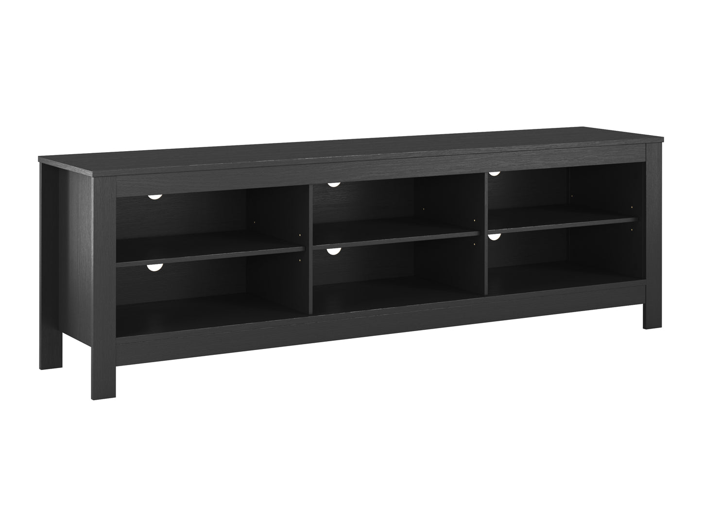 Black Media Console, TVs up to 85"