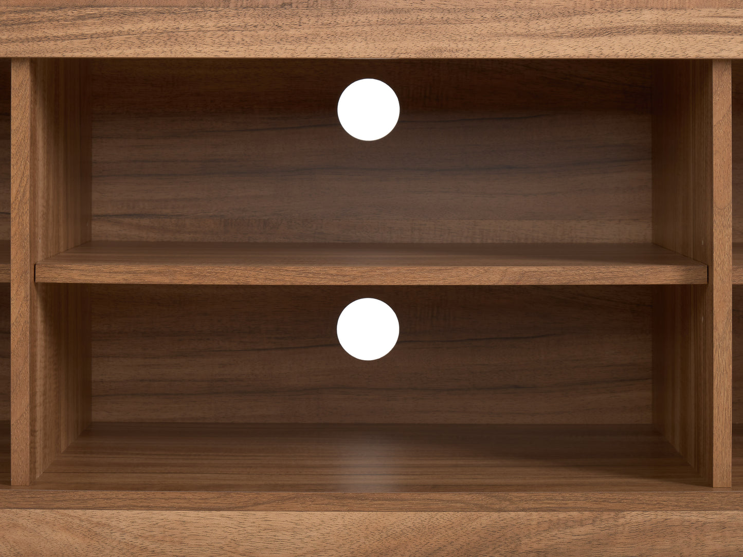 Brown Media Console, TVs up to 85"