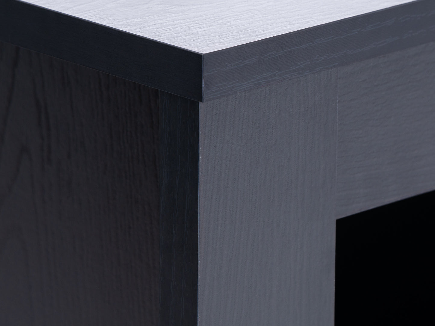 Black Media Console, TVs up to 75"