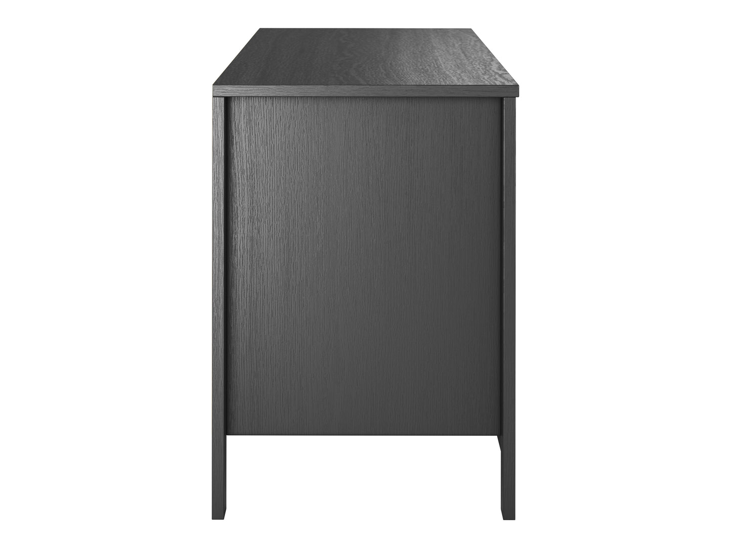 Black Media Console, TVs up to 75"