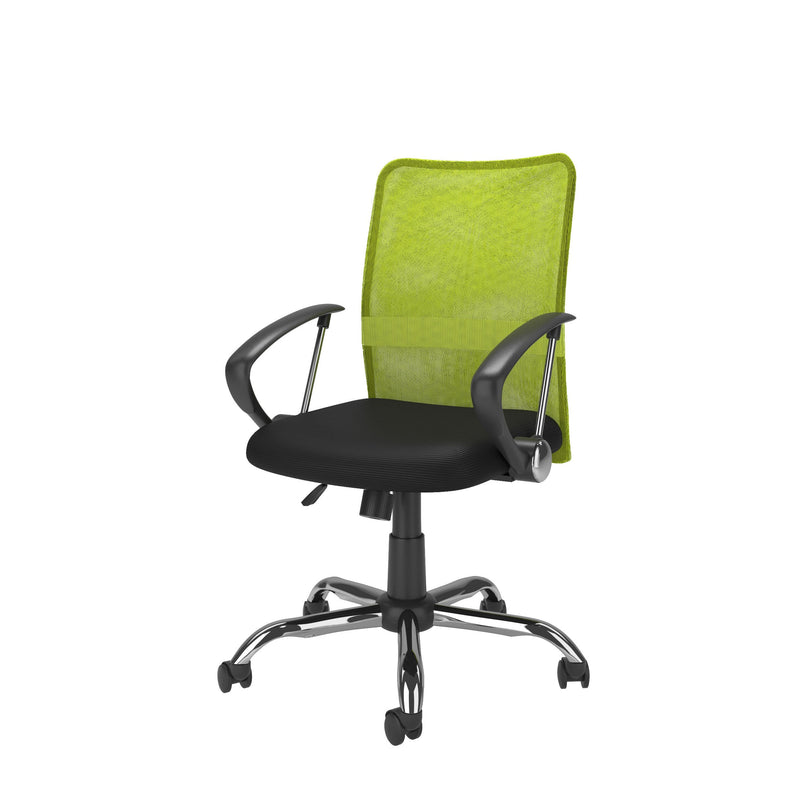 lime green Fabric Office Chair Harper Collection product image by CorLiving