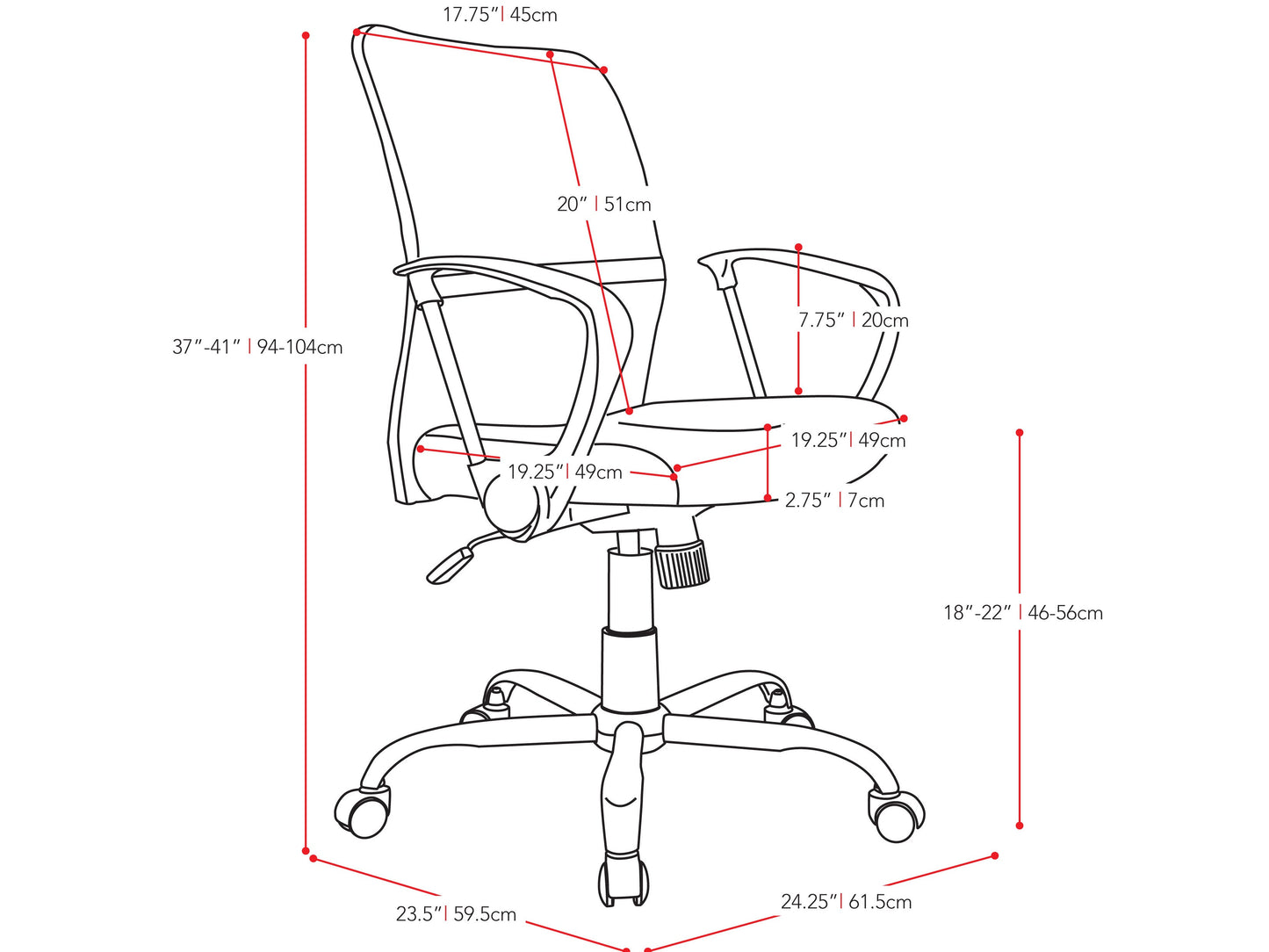 Yellow fabric office chair with ergonomic design, padded seat, and adjustable height, ideal for modern workspaces.
