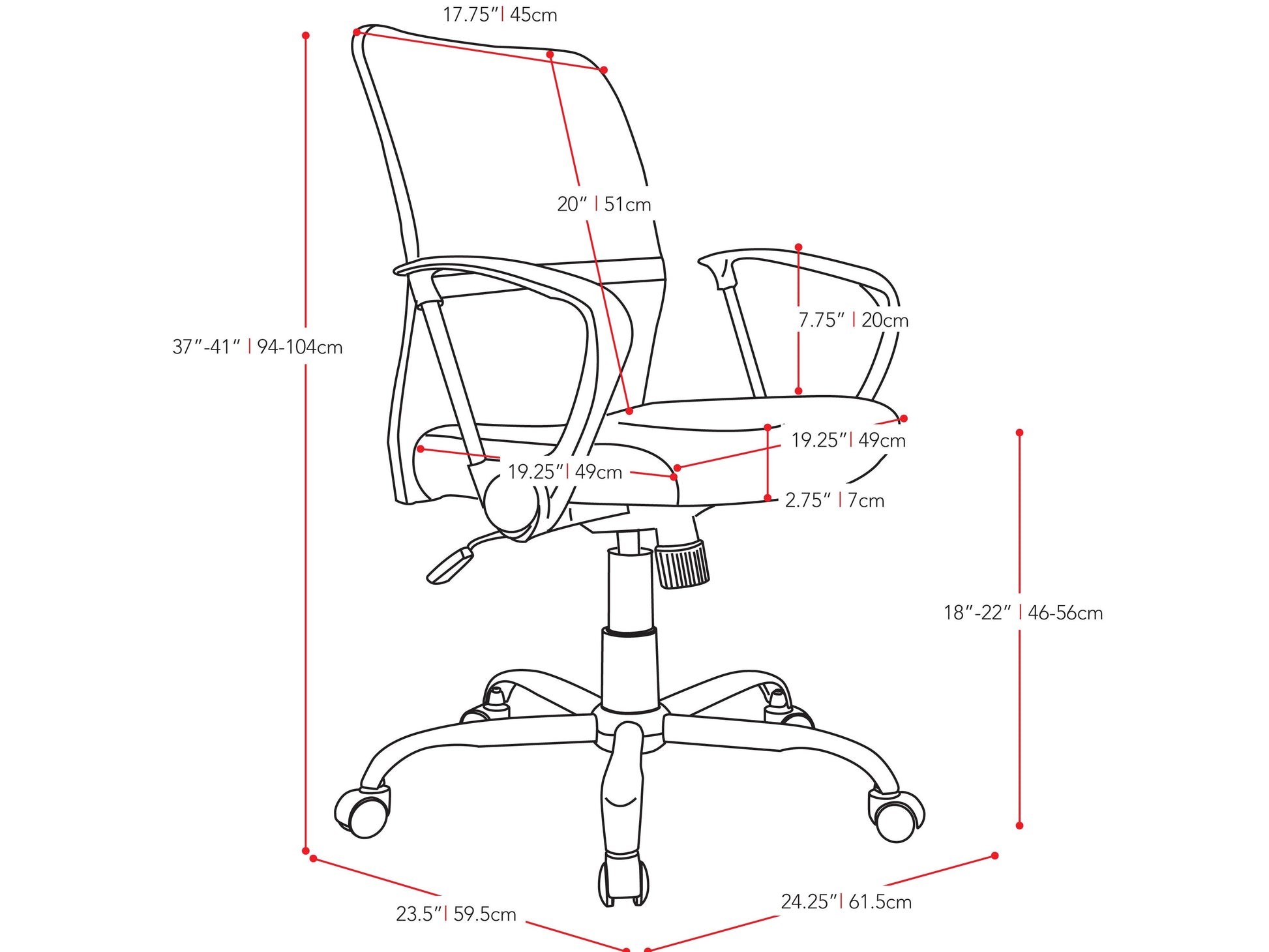 Yellow fabric office chair with ergonomic design, padded seat, and adjustable height, ideal for modern workspaces.