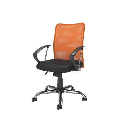 orange Fabric Office Chair Harper Collection product image by CorLiving#color_orange