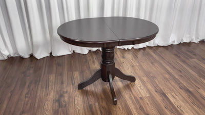 Extendable Oval Dining Set, 5pc