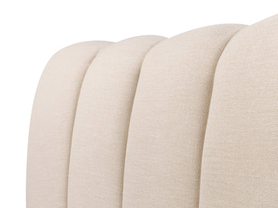 cream Channel Tufted Double / Full Bed Rosewell Collection detail image by CorLiving#color_cream