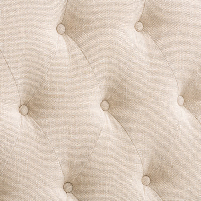 cream Diamond Tufted Headboard, Queen Calera Collection detail image by CorLiving#color_cream