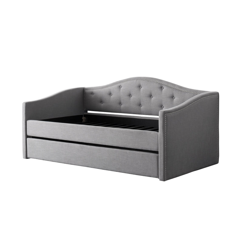 grey Twin Daybed with Trundle Amara Collection product image by CorLiving