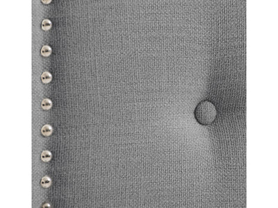 light grey Padded Headboard, Twin / Single Aspen Collection detail image by CorLiving#color_light-grey