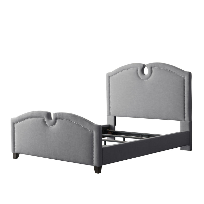 grey King Bed Maeve Collection product image by CorLiving