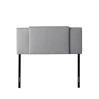 grey Expandable Headboard, Full / Queen / King Mia Collection product image by CorLiving#color_grey