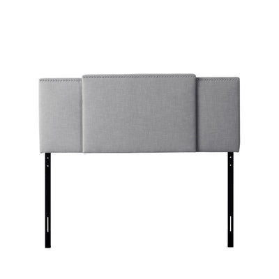 grey Expandable Headboard, Full / Queen / King Mia Collection product image by CorLiving#color_grey