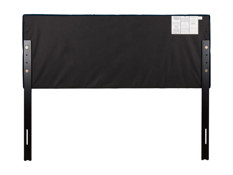 navy blue Velvet Headboard, Queen Catalina Collection product image by CorLiving