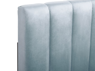 light blue Panel Headboard, King Helena Collection detail image by CorLiving#color_light-blue