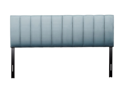 light blue Panel Headboard, King Helena Collection product image by CorLiving#color_light-blue