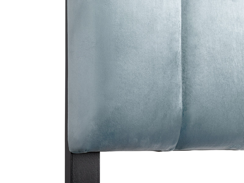 light blue Panel Headboard, Queen Helena Collection detail image by CorLiving