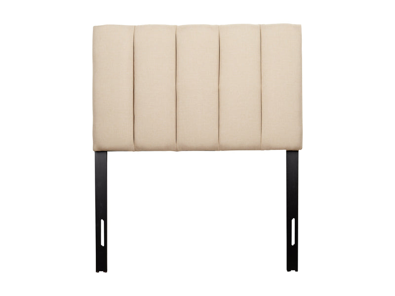cream Panel Headboard, Twin / Single Helena Collection product image by CorLiving