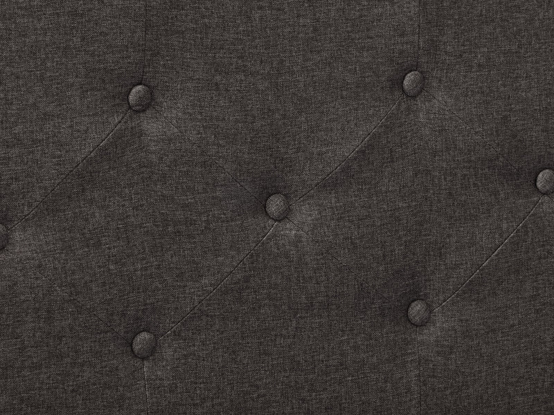 dark grey Button Tufted Double / Full Bed Nova Ridge Collection detail image by CorLiving