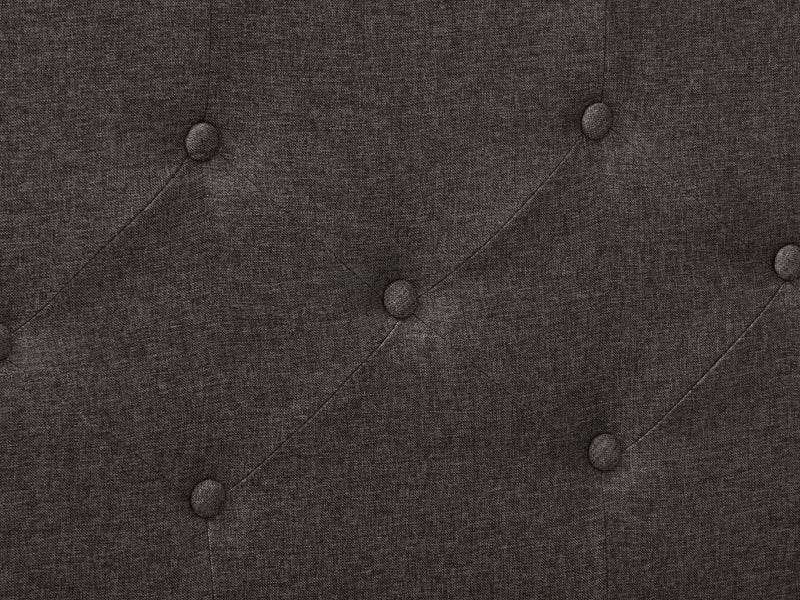 dark grey Button Tufted Double / Full Bed Nova Ridge Collection detail image by CorLiving