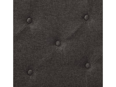 dark grey Button Tufted Queen Bed Nova Ridge Collection detail image by CorLiving#color_nova-ridge-dark-grey