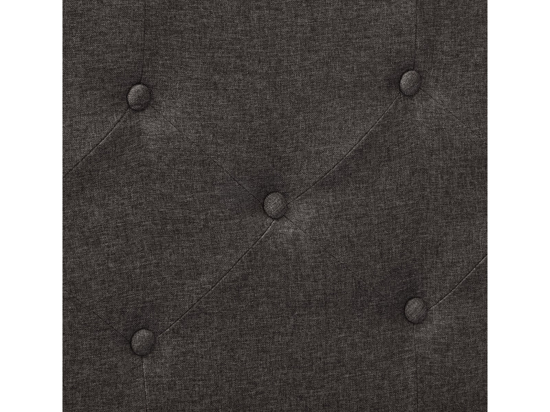 dark grey Button Tufted Queen Bed Nova Ridge Collection detail image by CorLiving