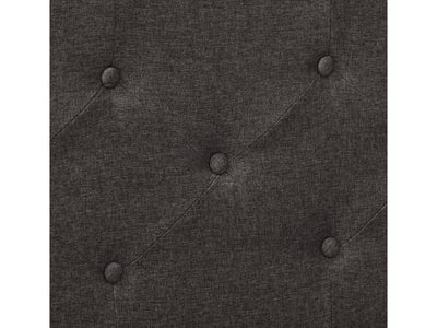 dark grey Button Tufted Twin / Single Bed Nova Ridge Collection detail image by CorLiving#color_nova-ridge-dark-grey