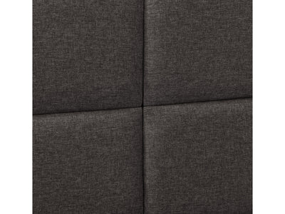 dark grey Upholstered Double / Full Bed Bellevue Collection detail image by CorLiving#color_bellevue-dark-grey