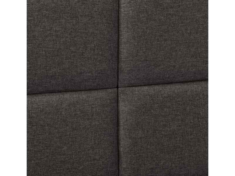 dark grey Upholstered Double / Full Bed Bellevue Collection detail image by CorLiving