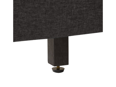 dark grey Upholstered Double / Full Bed Bellevue Collection detail image by CorLiving#color_bellevue-dark-grey