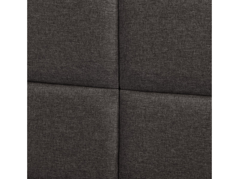 dark grey Upholstered Queen Bed Bellevue Collection detail image by CorLiving