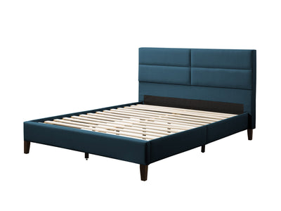 ocean blue Upholstered Queen Bed Bellevue Collection product image by CorLiving#color_bellevue-ocean-blue