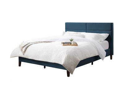 ocean blue Upholstered Queen Bed Bellevue Collection product image by CorLiving#color_bellevue-ocean-blue