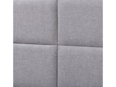 light grey Upholstered Double / Full Bed Bellevue Collection detail image by CorLiving#color_bellevue-light-grey