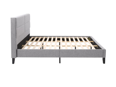 grey Upholstered King Bed Bellevue Collection product image by CorLiving#color_bellevue-light-grey