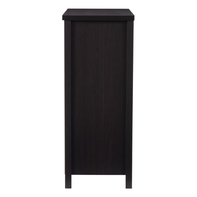 black 5 Drawer Dresser Boston Collection product image by CorLiving#color_black