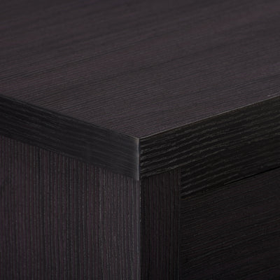 black 6 Drawer Dresser Boston Collection detail image by CorLiving#color_black