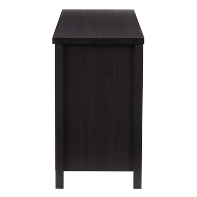 black 6 Drawer Dresser Boston Collection product image by CorLiving#color_black