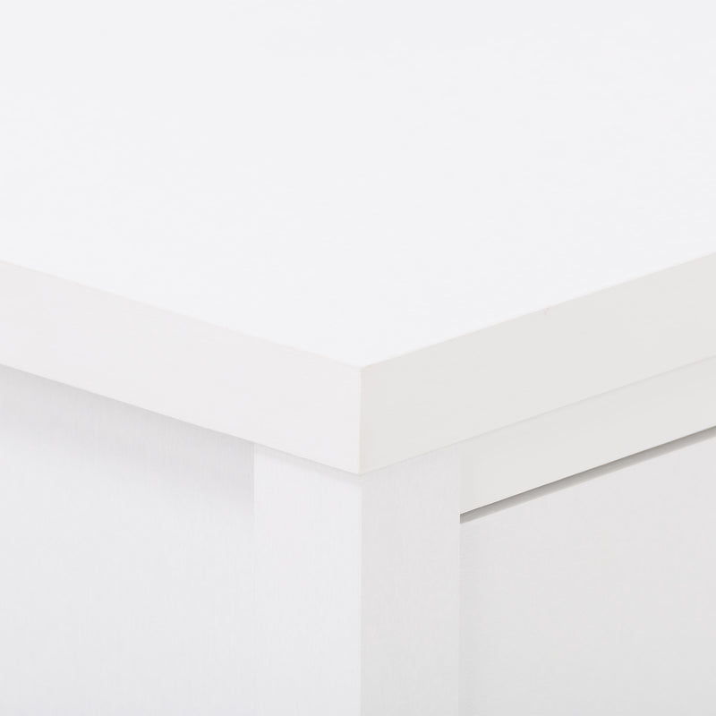 white 2 Drawer Night Stand Boston Collection detail image by CorLiving