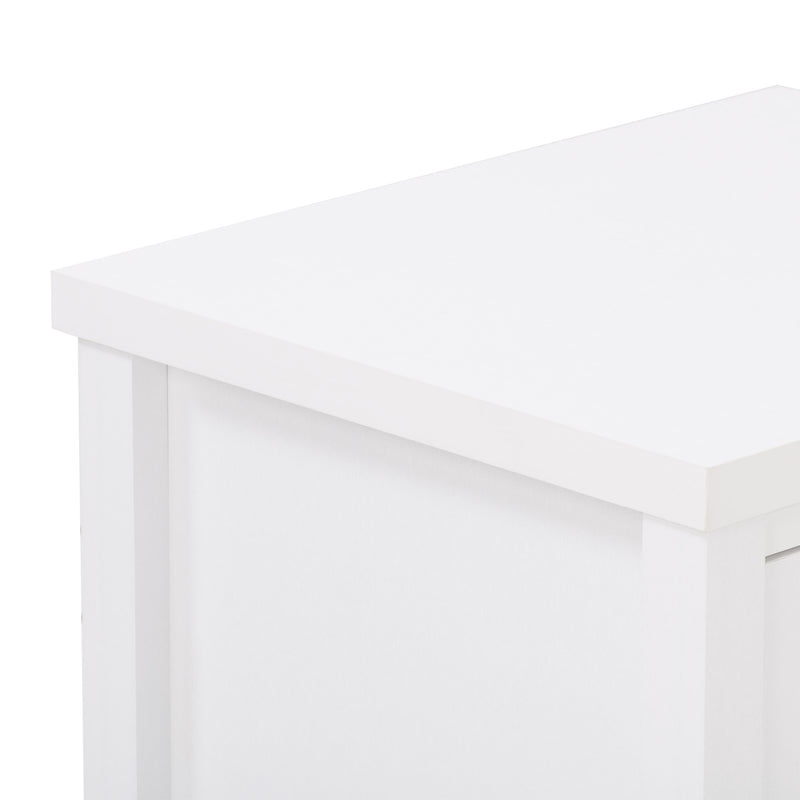 white 6 Drawer Dresser Boston Collection detail image by CorLiving