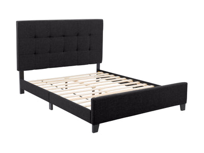 black Queen Panel Bed Ellery Collection product image by CorLiving#color_ellery-black