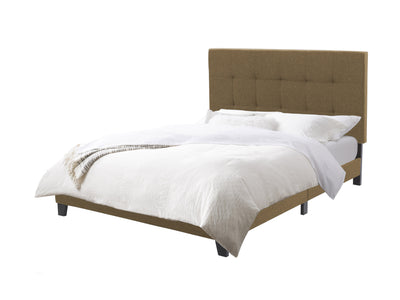 Clay Double / Full Panel Bed Ellery Collection product image by CorLiving#color_ellery-clay