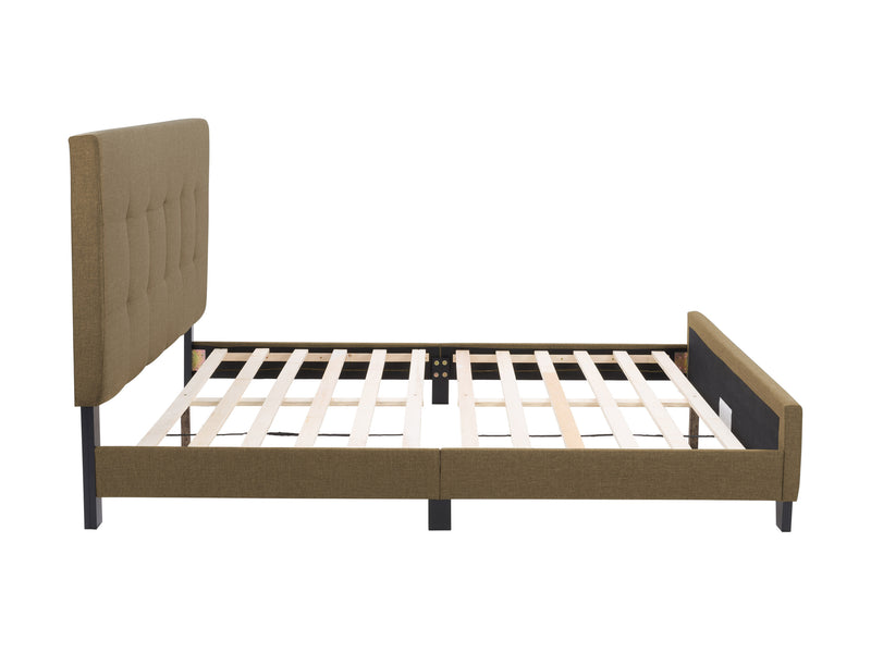 Clay Double / Full Panel Bed Ellery Collection product image by CorLiving