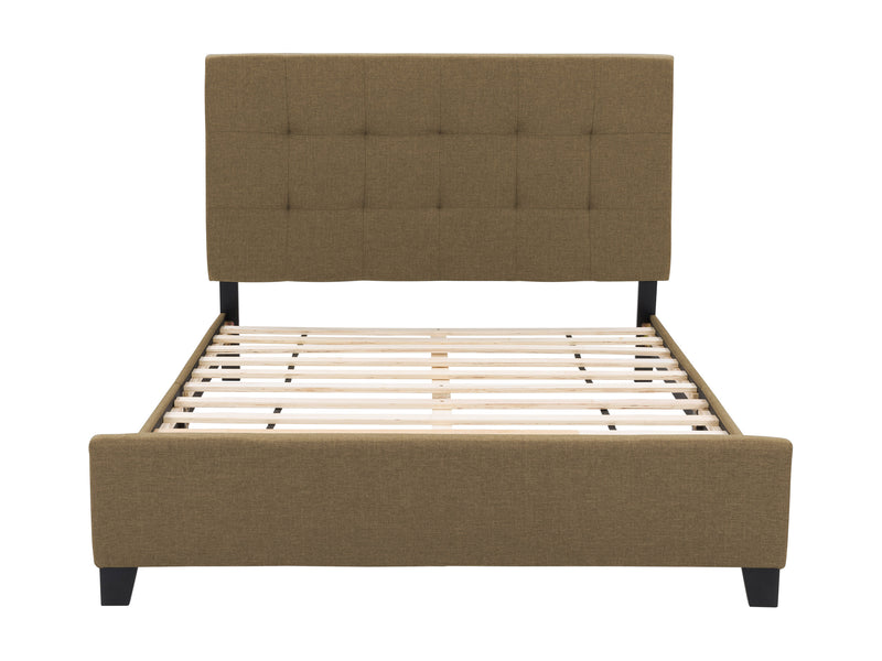 Clay Queen Panel Bed Ellery Collection product image by CorLiving